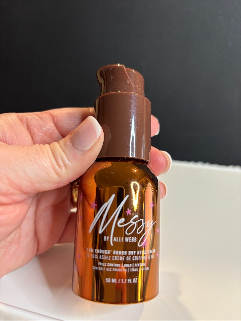 Messy by Alli Webb 'I Am Enough' Rough Dry Style Cream